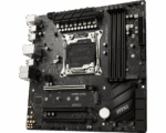 MSI X299M-A PRO LGA 2066 SATA 6Gb/s Micro ATX Intel Workstation Motherboard - Image 5