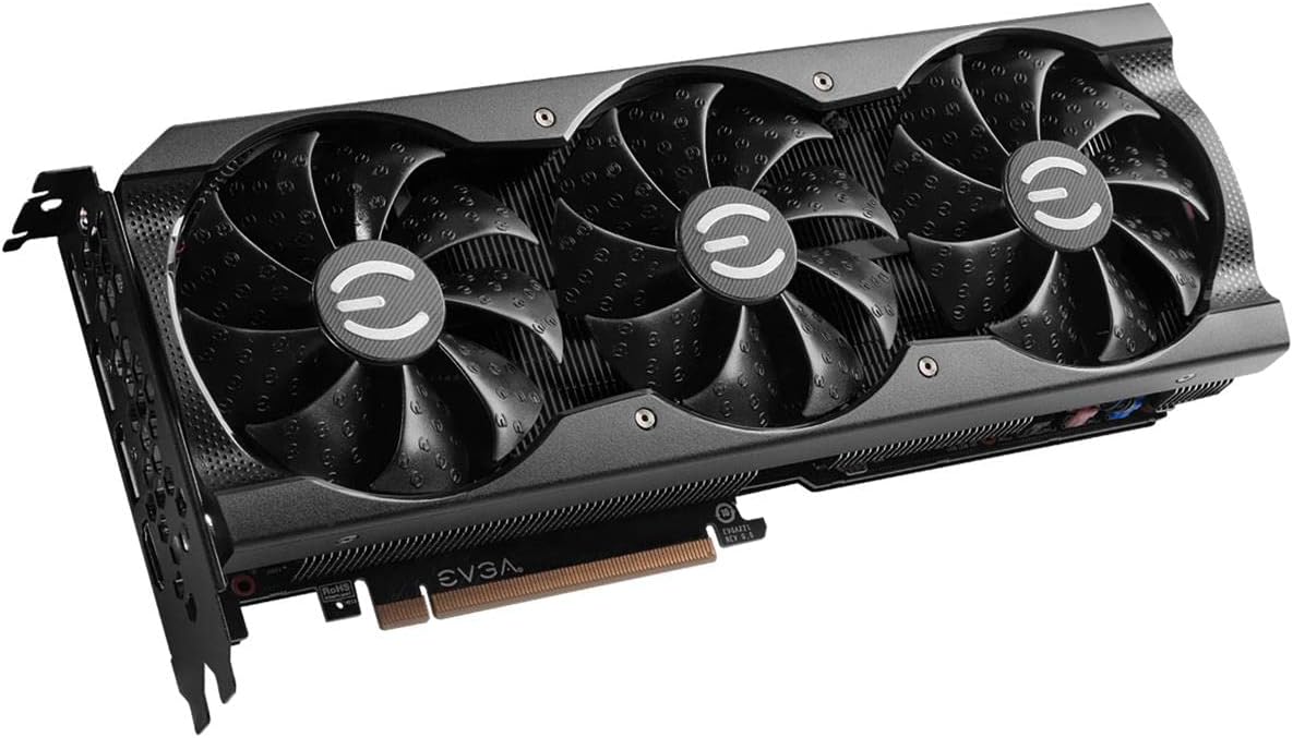 61hYXotMj9L._AC_SL1200_ EVGA GeForce RTX 3080 XC3 Ultra Gaming, 10G-P5-3885-KL, 10GB GDDR6X, iCX3 Cooling, Graphics Card - Image 1