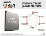AMD Ryzen 5 5600X 6-core, 12-Thread Unlocked Desktop Processor - Image 3