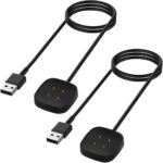 Fitbit Versa 3, Versa 4, Sense & Sense 2 3 Original Replacement  Smartwatch Charging Cable For