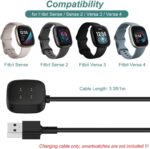Fitbit Versa 3, Versa 4, Sense & Sense 2 3 Original Replacement  Smartwatch Charging Cable For - Image 2