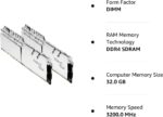 G.Skill Trident Z Royal Silver 32GB DDR4 3200Mhz PC4-25600 CL16 1.35V Dual Channel Kit ARGB Ram - Image 2