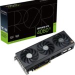 ASUS ProArt GeForce RTX™ 4060 Ti 16GB OC Edition GDDR6 Graphics Card PCIe 4.0 Gpu