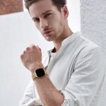Fitbit Versa 3/Versa 4 and Fitbit Sense/Sense 2 Smartwatch, Stylish Fashionable Stainless Steel Milanese Metal Loop Wristbands - Image 3