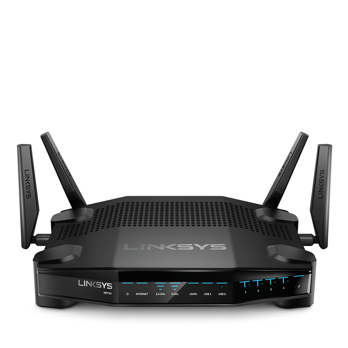 82243727_WRT_WRT32X_1_RGB Linksys WRT32X AC3200 Dual-Band WiFi Gaming Wireless Router with Killer Prioritization Engine. - Image 1