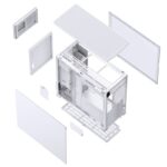 JONSBO D41 MESH SC White ATX Computer Case with Screen White. - Image 8