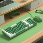 BOW G100U Mechanical Keyboard 100 Keys ABS Hot-swappable Mixed light Detachable Type-C Wired Gaming Keyboards - Image 7