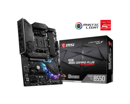 MSI MPG B550 GAMING PLUS AM4 ATX Motherboard