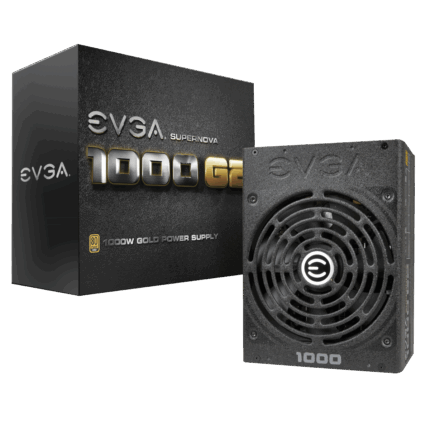 EVGA SuperNOVA 1000 G2 1000W Power Supply - Black (120-G2-1000-XR)
