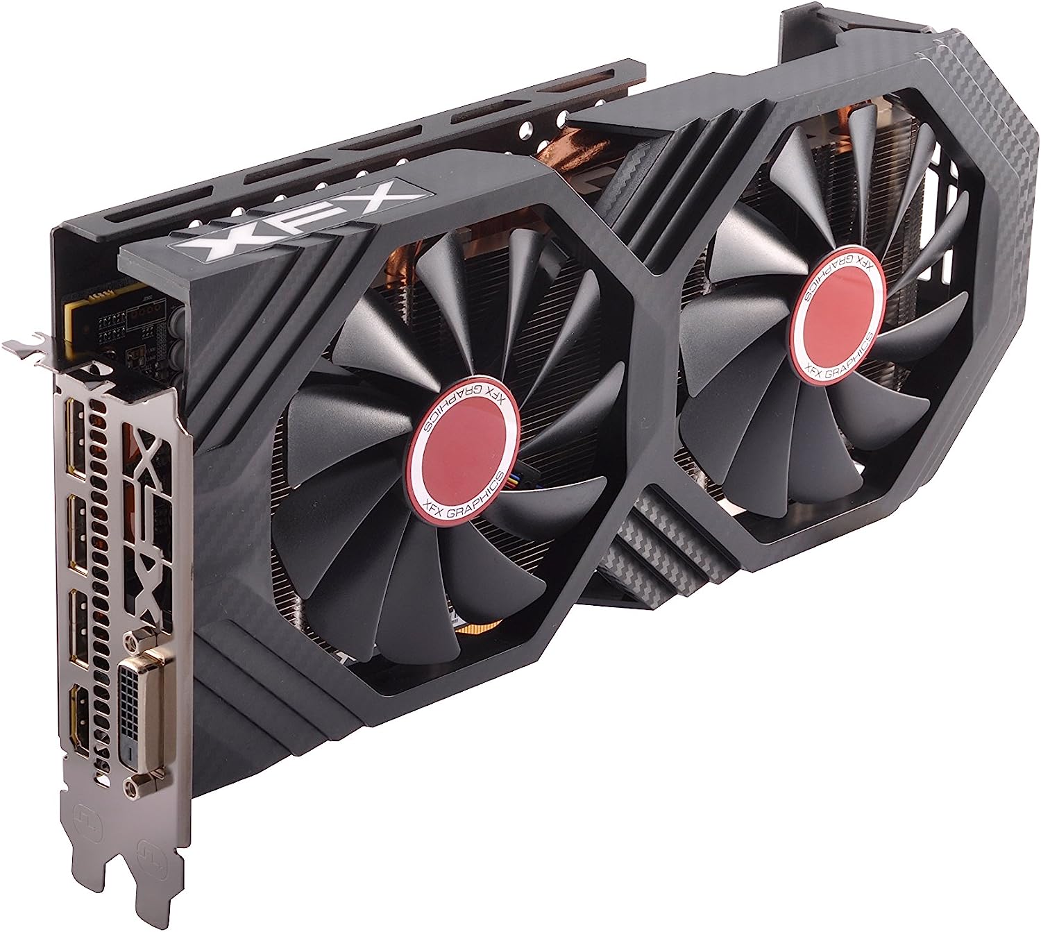XFX - AMD Radeon RX 580 GTS XXX Edition 8GB GDDR5 PCI Express 3.0 Graphics Card - Black XFX - AMD Radeon RX 580 GTS XXX Edition 8GB GDDR5 PCI Express 3.0 Graphics Card - Black