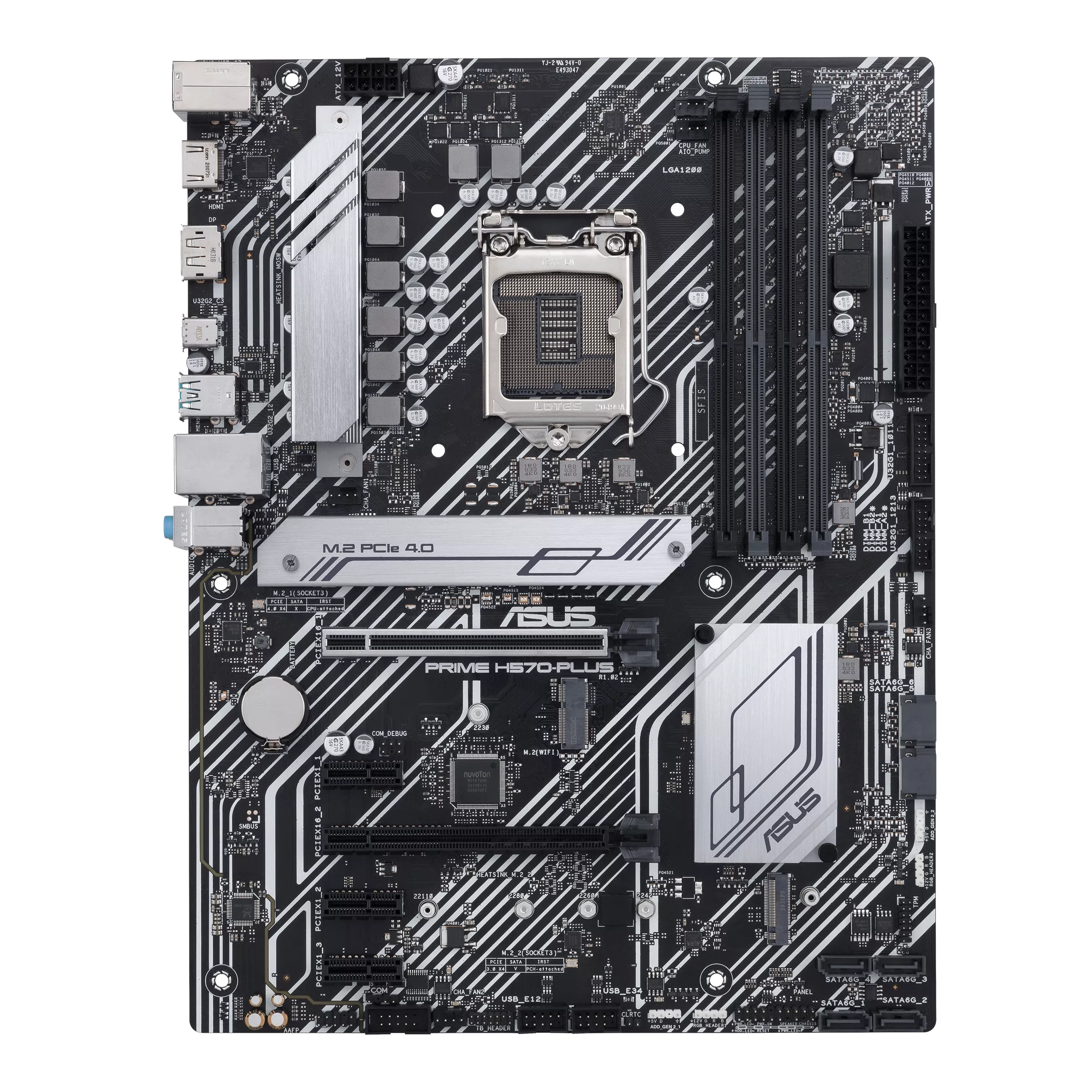 ASUS PRIME H570-PLUS LGA 1200 ATX Motherboard ASUS PRIME H570-PLUS LGA 1200 ATX Motherboard