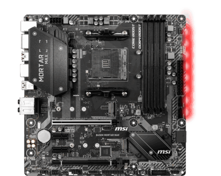 MSI B450M Mortar AM4 Micro-ATX Motherboard