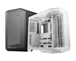 MSI MAG PANO 100L PZ Project Zero Premium Mid-Tower Tempered Glass Gaming PC Case White