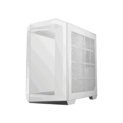 MSI MAG PANO 100L PZ Project Zero Premium Mid-Tower Tempered Glass Gaming PC Case White