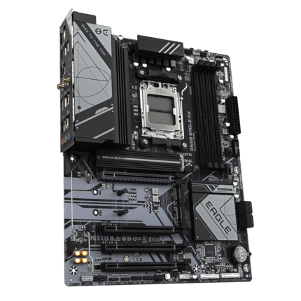 GIGABYTE B650 EAGLE AX AM5 LGA 1718 AMD ATX DDR5 M.2 Wi-Fi 6E Motherboard.
