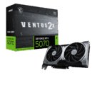 MSI NVIDIA GeForce RTX 5070 VENTUS 2X 12GB GDDR7 PCIe 5.0 Graphics Card