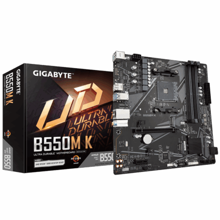 Gigabyte B550M K AM4 Micro-ATX Gaming Motherboard