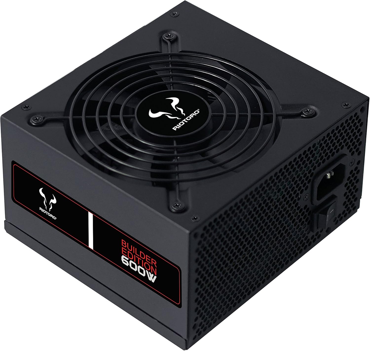 RIOTORO Builder Edition 600W ATX Non Modular Power Supply RIOTORO Builder Edition 600W ATX Non Modular Power Supply