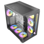 Antec C5 ARGB,Type-C 3.2 Gen 2 Tempered Glass Mid-Tower ATX PC Case
