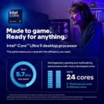 Intel Core Ultra 9 285K 3.7 GHz 24-Core Arrow Lake LGA 1851 Processor