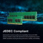 Transcend 16GB JetRam DDR4 3200 MHz Ram UDIMM Desktop Memory Module