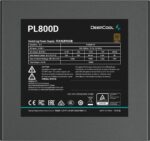 DeepCool PL800D 800W 80 Plus Bronze ATX 3.0 Desktop Power Supply
