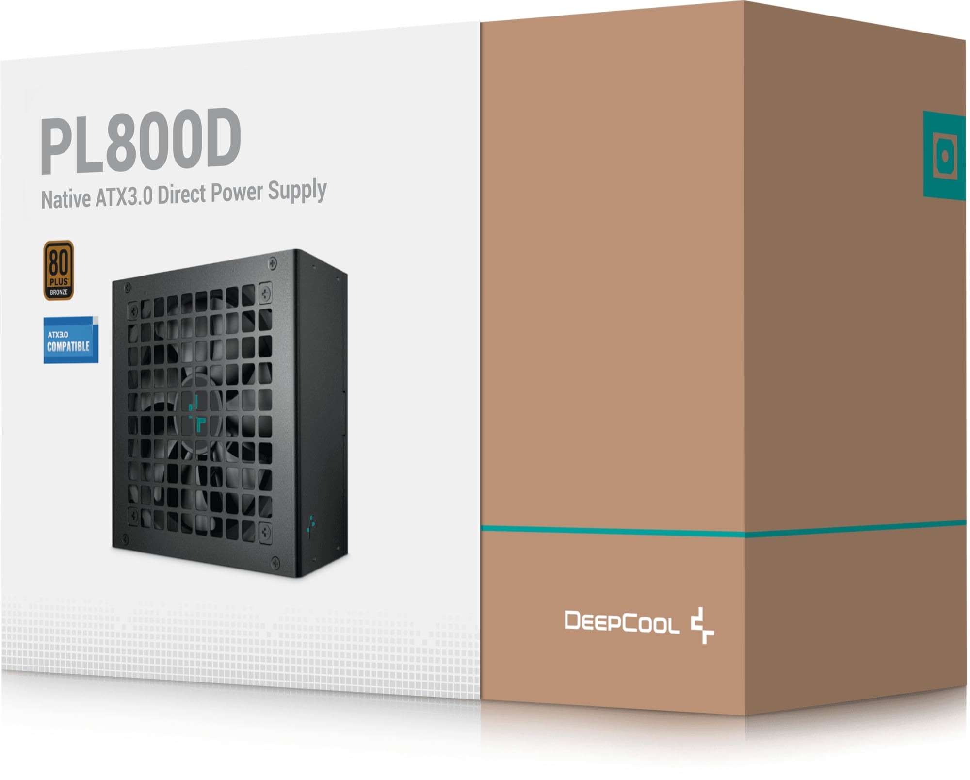 pl800d-8 DeepCool PL800D 800W 80 Plus Bronze ATX 3.0 Desktop Power Supply