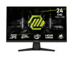 MSI MAG 244F 24" Rapid IPS LCD FHD 200Hz 0.5ms Adaptive Sync Gaming Monitor with HDR Ready