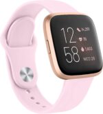 Fitbit Versa 2/ Versa Lite/ Versa1 Silicone Replacement Strap Wristband（S+L Size