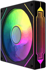 UNI FAN SL 120 120MM PWM Argb Case Fan REVERSE BLADE