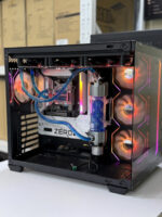 Gaming Pc Water Cooled, Amd ryzen 7 7800X3D,Msi Pro B650 Zero Project,64GB DDR5,1TB Nvme Ssd,Nvidia Geforce Rtx 5070 12Gb, Computer