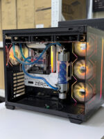 Gaming Pc Water Cooled, Amd ryzen 7 7800X3D,Msi Pro B650 Zero Project,64GB DDR5,1TB Nvme Ssd,Nvidia Geforce Rtx 5070 12Gb, Computer