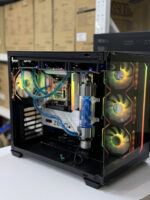 Gaming Pc Water Cooled, Amd ryzen 7 7800X3D,Msi Pro B650 Zero Project,64GB DDR5,1TB Nvme Ssd,Nvidia Geforce Rtx 5070 12Gb, Computer