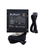 Zumax 750W 80 Plus Bronze Desktop Power Supply – Black