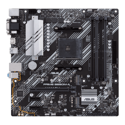ASUS PRIME B550M-A AMD AM4 Micro-ATX Gaming Motherboard