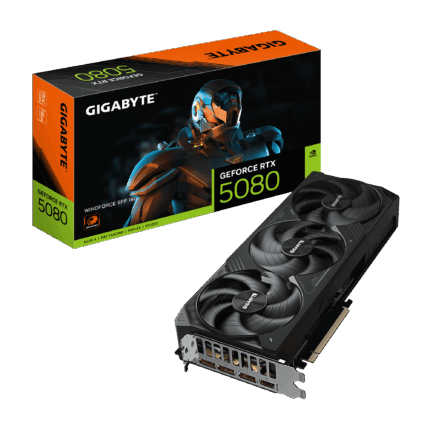 Gigabyte GeForce RTX 5080 WINDFORCE 16GB GDDR7 SFF Graphics Card
