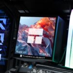 Thermalright Hyper Vision 360 UB ARGB Black 3.95in Magnet-Absorbent LCD Screen with 480x480 Resolution AIO CPU Liquid Cooler