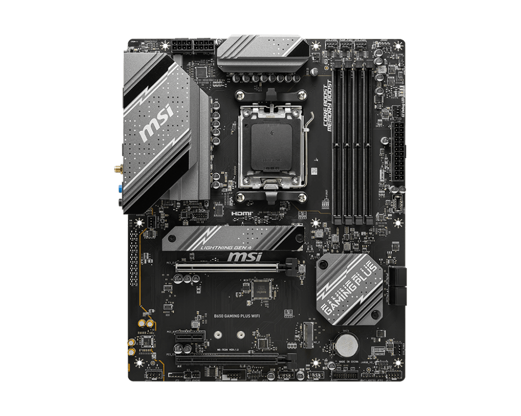 MSI B650 Gaming Plus WiFi Gaming Motherboard (AMD Ryzen 9000/8000/7000 Series Processors MSI B650 Gaming Plus WiFi Gaming Motherboard (AMD Ryzen 9000/8000/7000 Series Processors