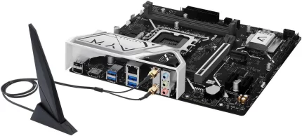 ASUS B760M-AYW WIFI D4 II LGA 1700 Intel B760 Micro ATX Gaming Motherboard