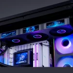 Jonsbo TF3-360SC Water Cooled Radiator Screen Display ARGB Integrated 360 AIO CPU Liquid Cooling TF3-360SCW LGA115X 1700 1851 1200 2011 AM4 AM5