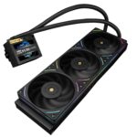 Thermalright Mjolnir Vision 360 ARGB Black Magnetic Detachable LCD Screen with 320 * 240 Resolution AIO CPU Water Cooler