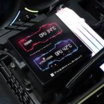 Thermalright Hyper Vision 360 UB ARGB Black 3.95in Magnet-Absorbent LCD Screen with 480x480 Resolution AIO CPU Liquid Cooler
