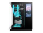 SOEYI V332R Curved Tempered Glass 6'' Lcd Display Screen Gaming Pc Case