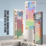 XUNFOX K82 94 Keys RGB USB Wired Gaming Keyboard