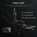 Razer Ergonomic Gaming Chair Black/Green.