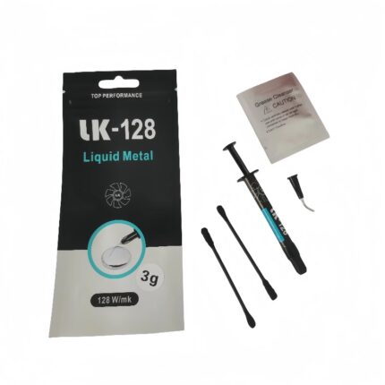 LK-128 Liquid Metal Thermal Paste for CPU GPU PS5 XBOX Graphics Card Cpu Laptop Heat Dissipation Liquid Metal Thermal Paste 128w/mk