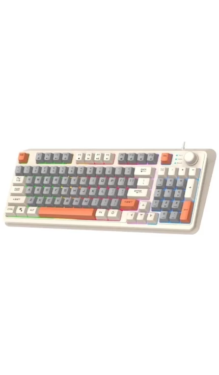 XUNFOX K82 94 Keys RGB USB Wired Gaming Keyboard