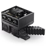 JONSBO N5 NAS, E-ATX,12HDD+4SSD Drive Bay GPU AI SERVER Storage Computer Pc Case