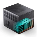 JONSBO N5 NAS, E-ATX,12HDD+4SSD Drive Bay GPU AI SERVER Storage Computer Pc Case