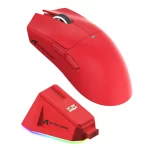 ATTACK SHARK X11 Lightweight Wireless Gaming Mouse with RGB Charging Dock,Tri-Mode-2.4G/USB-C Wired/BT,22K DPI for PC/Mac